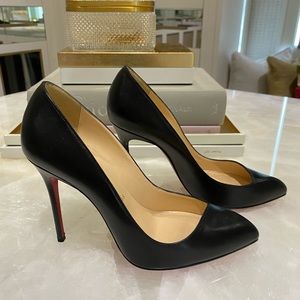 Black Christian Louboutin heels